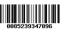 Código de Barras 0085239347096