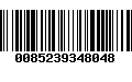 Código de Barras 0085239348048