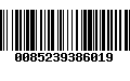 Código de Barras 0085239386019