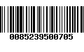 Código de Barras 0085239500705