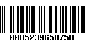 Código de Barras 0085239658758