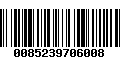 Código de Barras 0085239706008