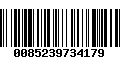 Código de Barras 0085239734179