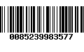 Código de Barras 0085239983577