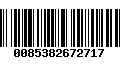 Código de Barras 0085382672717