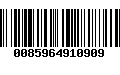 Código de Barras 0085964910909