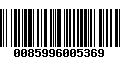 Código de Barras 0085996005369