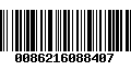 Código de Barras 0086216088407