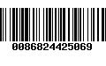 Código de Barras 0086824425069