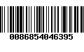 Código de Barras 0086854046395