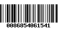 Código de Barras 0086854061541