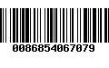 Código de Barras 0086854067079