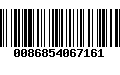 Código de Barras 0086854067161