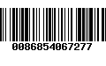 Código de Barras 0086854067277