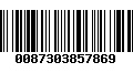 Código de Barras 0087303857869