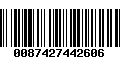 Código de Barras 0087427442606