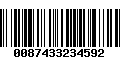 Código de Barras 0087433234592