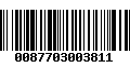 Código de Barras 0087703003811