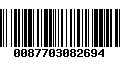 Código de Barras 0087703082694