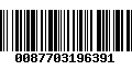 Código de Barras 0087703196391