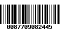 Código de Barras 0087709082445