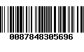 Código de Barras 0087848305696