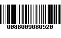 Código de Barras 0088009080520