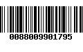 Código de Barras 0088009901795