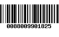 Código de Barras 0088009901825