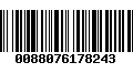 Código de Barras 0088076178243