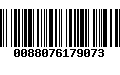 Código de Barras 0088076179073