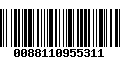 Código de Barras 0088110955311