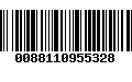 Código de Barras 0088110955328