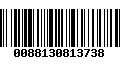 Código de Barras 0088130813738