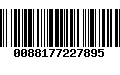 Código de Barras 0088177227895