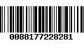 Código de Barras 0088177228281