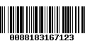 Código de Barras 0088183167123