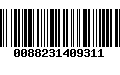 Código de Barras 0088231409311