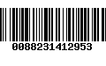 Código de Barras 0088231412953