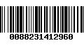 Código de Barras 0088231412960