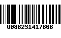 Código de Barras 0088231417866