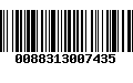 Código de Barras 0088313007435