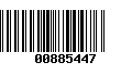 Código de Barras 00885447