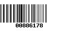 Código de Barras 00886178