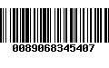 Código de Barras 0089068345407