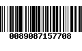 Código de Barras 0089087157708