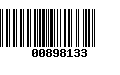 Código de Barras 00898133