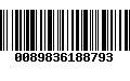 Código de Barras 0089836188793