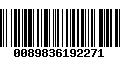 Código de Barras 0089836192271