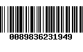 Código de Barras 0089836231949